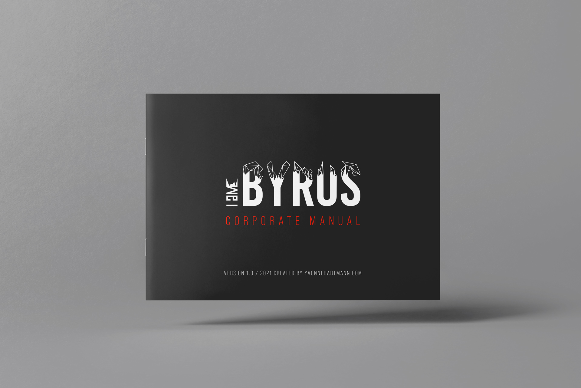 Visual branding for music producer I AM BYRUS by Yvonne Hartmann