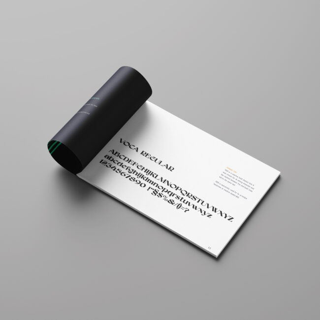 Brand Style Guide for DJ and electronic music producer INK ELEMENT by Yvonne Hartmann