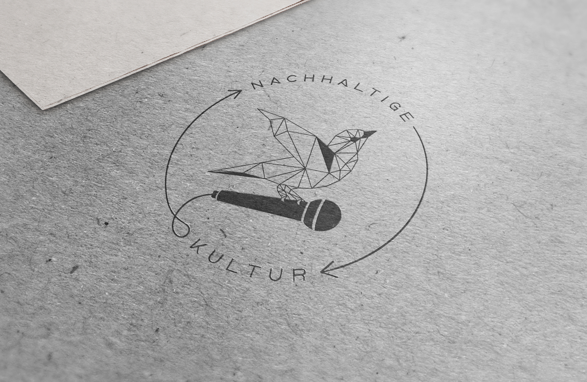 Logo design for consulting agency Nachhaltige Kultur by Yvonne Hartmann