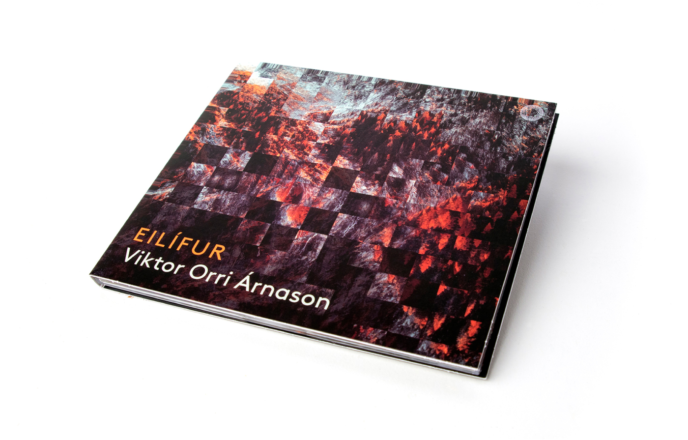 CD packaging for Viktor Orri Árnasson's album release "Eilífur" by Yvonne Hartmann