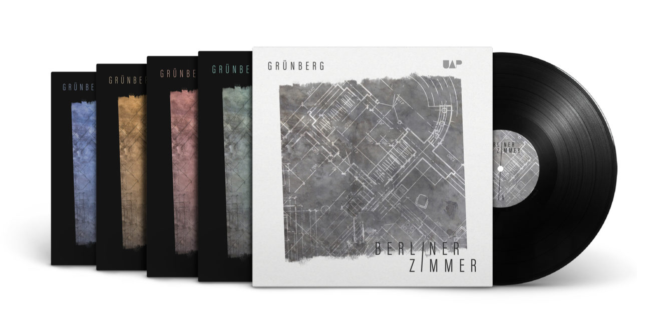 Cover artwork for Gruenberg's Berliner Zimmer EP release by Yvonne Hartmann