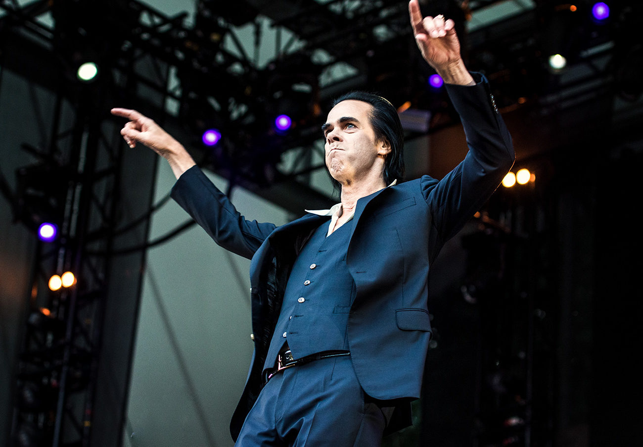 Nick Cave live at Waldbühne Berlin captured by Yvonne Hartmann
