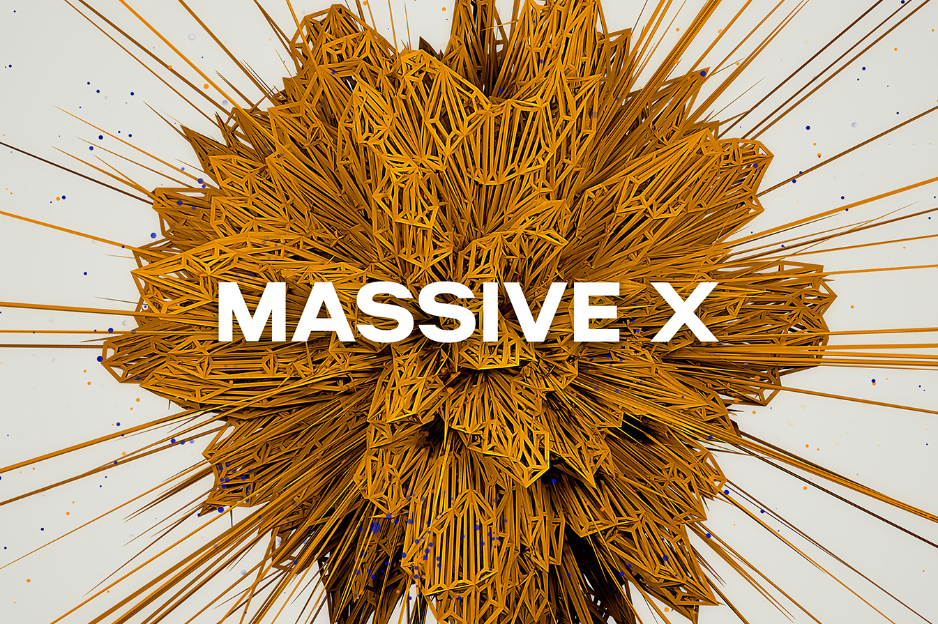 Product artwork for Native Instruments' flagship synthesizer "Massive X" by Yvonne Hartmann