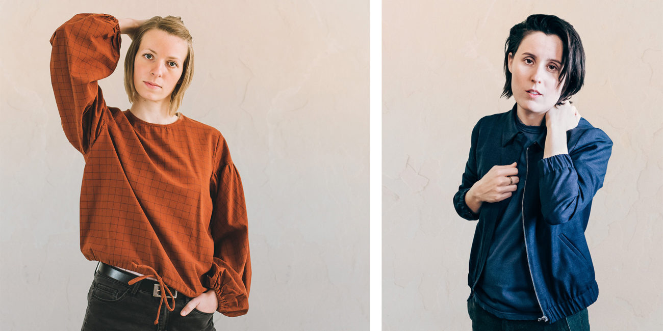 Press shots for the album release campaign for "The Other Side" by Yvonne Hartmann