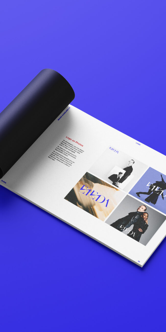 ELEDA corporate design manual by Yvonne Hartmann