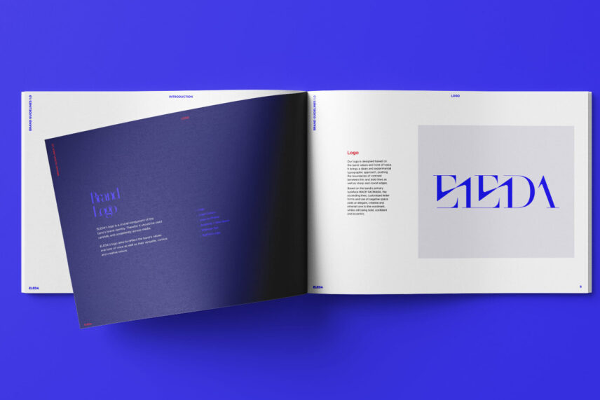 ELEDA corporate design manual by Yvonne Hartmann