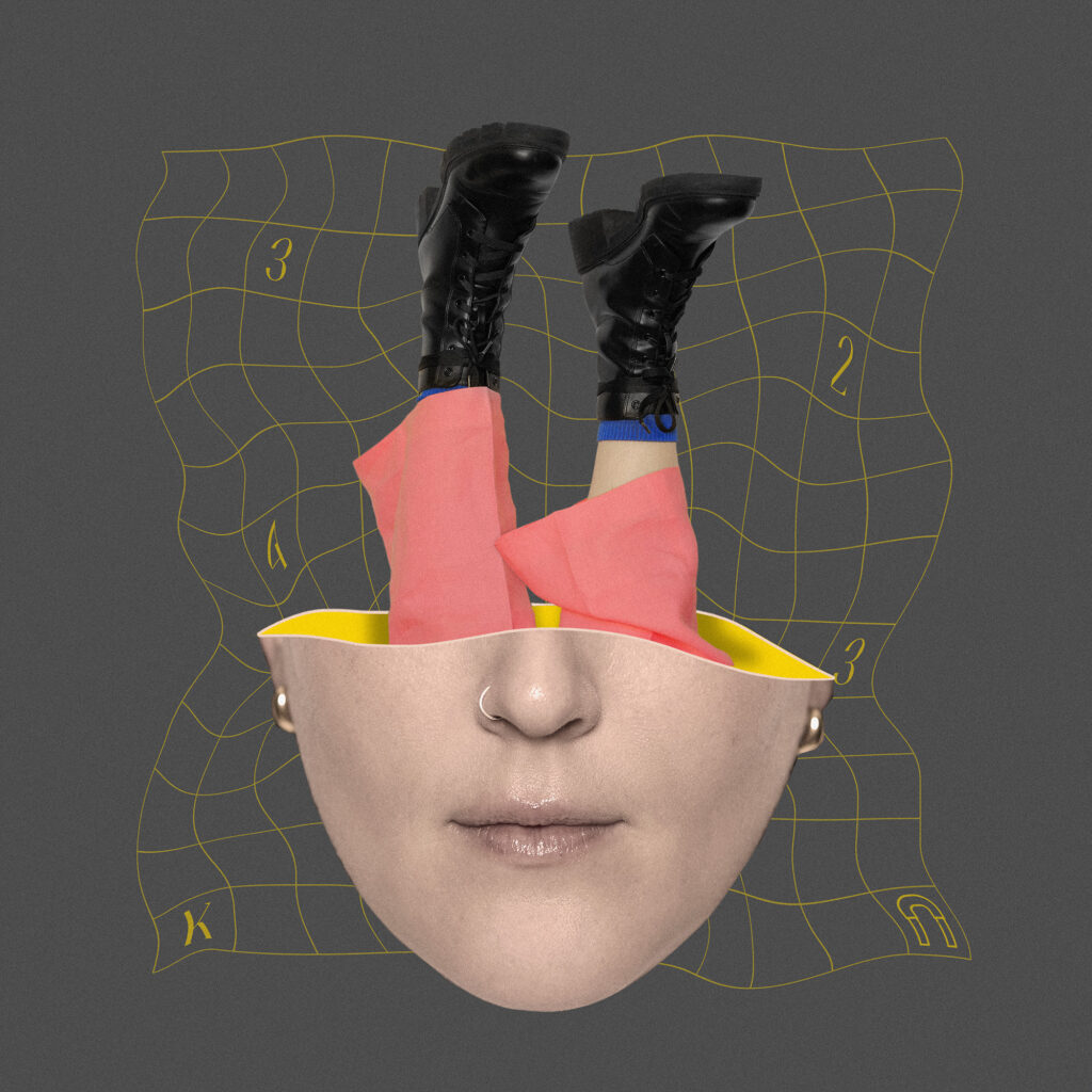 Cover artwork for Meravi's single Before You Run designed by Yvonne Hartmann