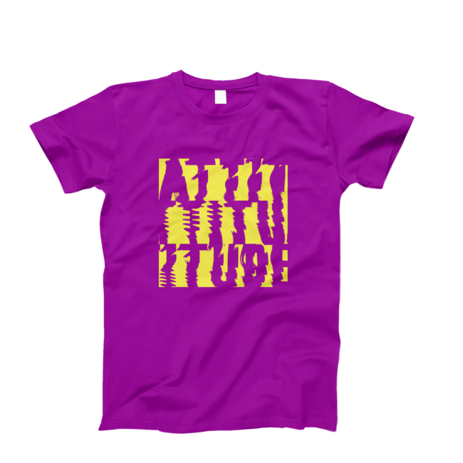 Merch design for NOSOYO's album release "Loud and Shameless" by Yvonne Hartmann