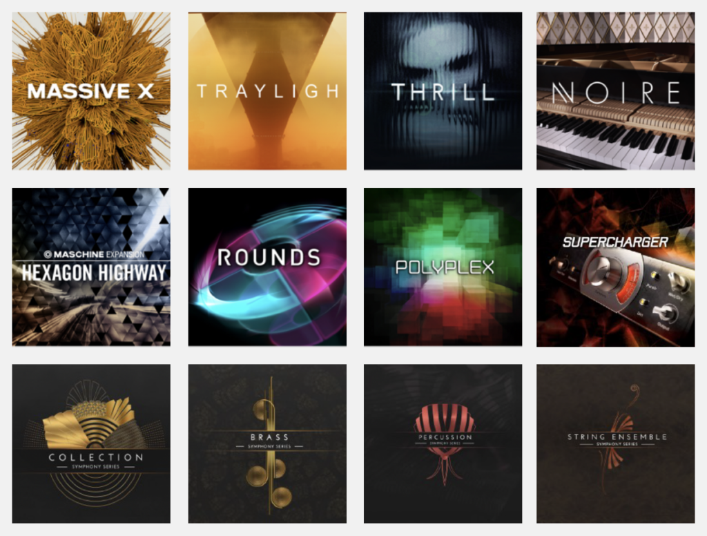 Native Instruments product artwork by Yvonne Hartmann