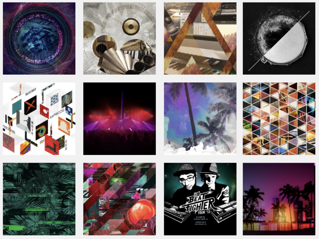 Native Instruments campaign artwork by Yvonne Hartmann