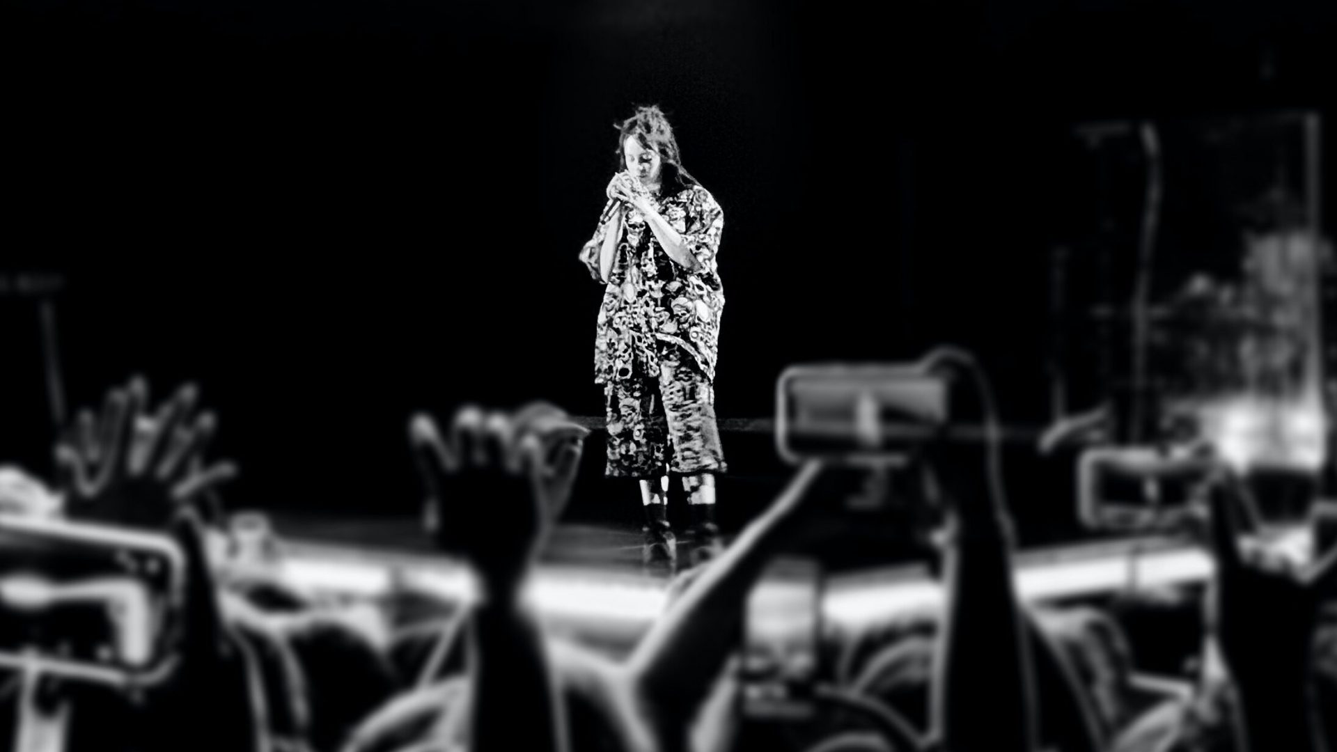 Billie Eilish live on stage Billie Eilish live on stage
